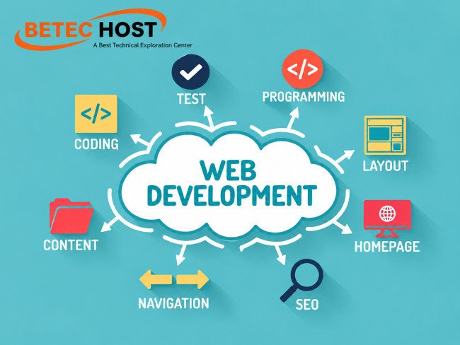Best web development services in Pakistan — web server and hosting dashboard