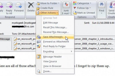 Save Multiple Attachments in MS Outlook - Www.office.com/setup