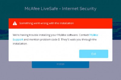 Method To Resolve McAfee Installation Error On Window 10