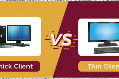 Difference between thin client and thick client - javatpoint