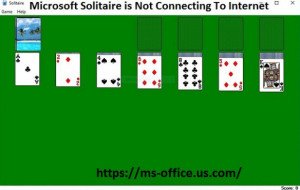 How To Resolve Microsoft Solitaire is Not Connecting To Internet?