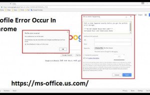 How To Fix If Profile Error Occur In Chrome?