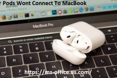 Why are my AirPods not connecting to macbook?