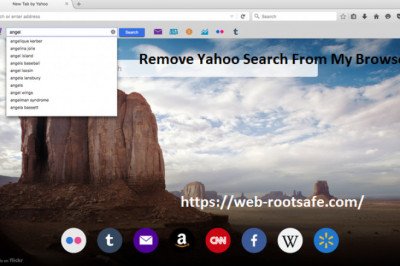 How Do I Remove Yahoo Search From My Browser?