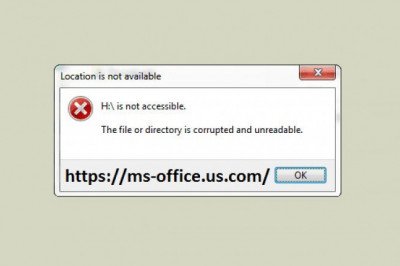 What is the Method To Fix if File Or Directory is Corrupted and Unreadable?