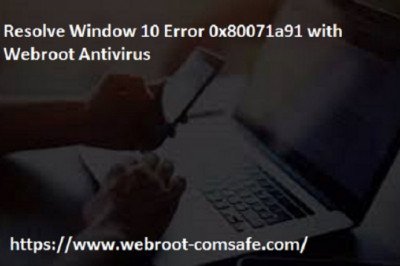 What is the Method To Fix Window 10 Error 0x80071a91?
