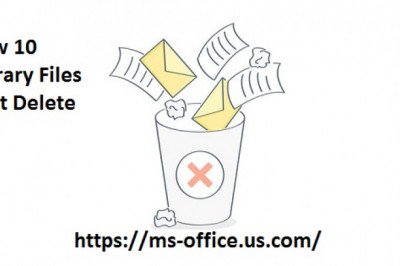 What is the Method To Fix If Window 10 Temporary Files Will Not Delete?