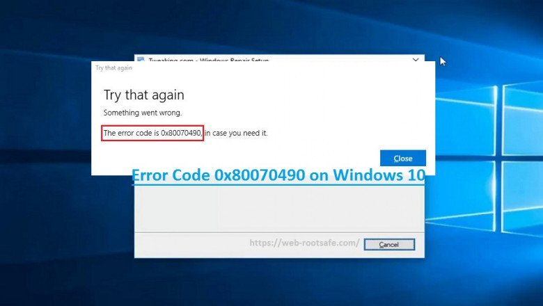 What is the Method To Resolve Error Code 0x80070490 on Windows 10?