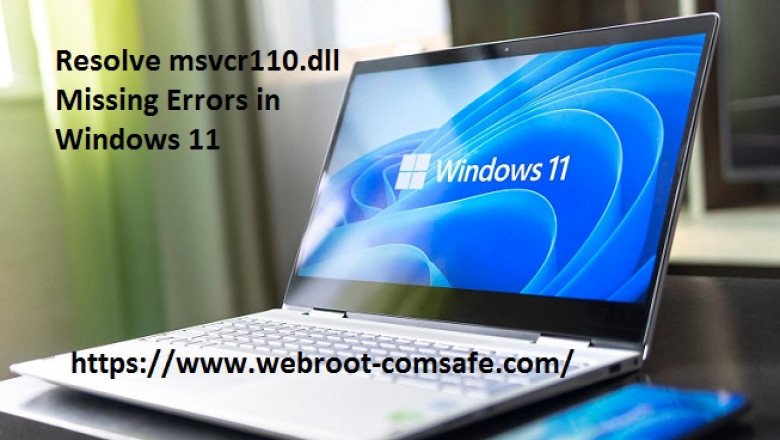 Method To Resolve msvcr110.dll Missing Errors in Windows 11: