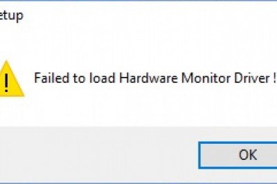 How To troubleshoot If Hardware Monitor Driver Failed To Load?