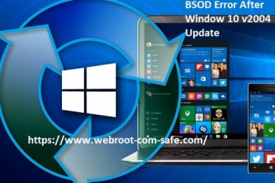 How To Fix BSOD Error After Window 10 v2004 Update?