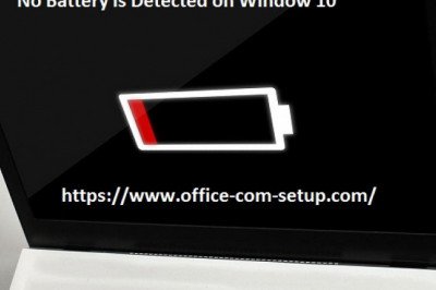 How to Fix If No Battery is Detected on Window 10?