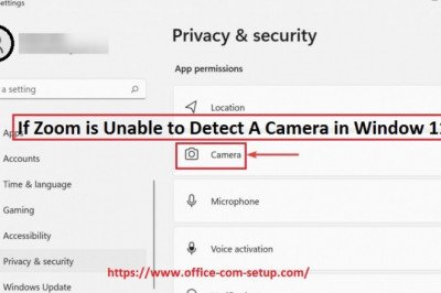 Method to Resolve If Zoom is Unable to Detect A Camera in Window 11