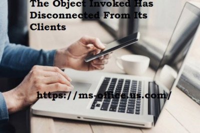 How To Fix If the object invoked has disconnected from its clients?
