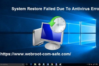 How to Fix If System Restore Failed Due To Antivirus Error?