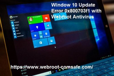 What is the Method To Troubleshoot Window 10 Update Error 0x800703f1 with Webroot Antivirus?