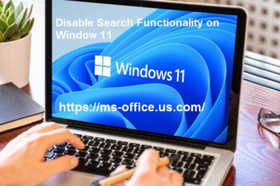 How You Can Disable Search Functionality on Window 11?
