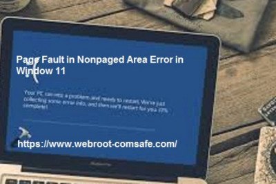 What is the Method To Resolve If Page Fault in Nonpaged Area Error in Window 11?