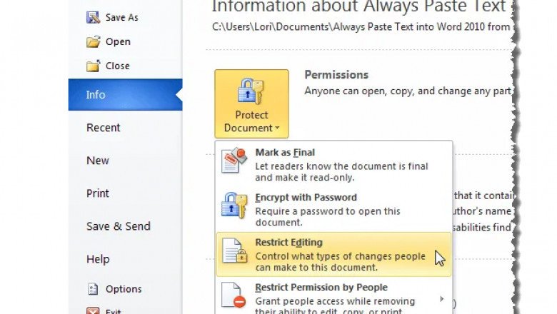Method To Resolve If Microsoft Word Won’t Edit Documents