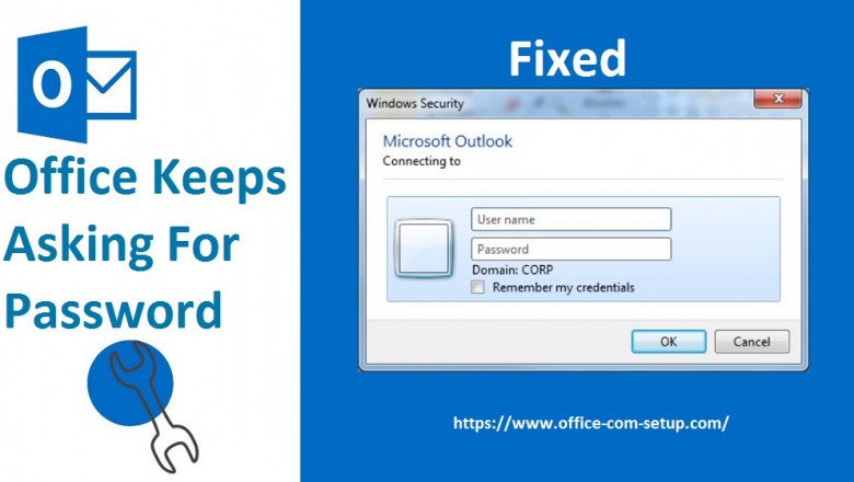 Method to Resolve If Office Keeps Asking For Password