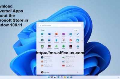 How to Download Universal Apps without the Microsoft Store?