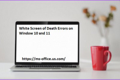 How You Can Resolve White Screen of Death Errors on Window 10 and 11?