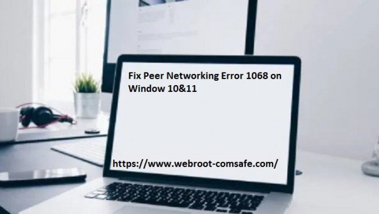 How To Fix Peer Networking Error 1068 on Window 10&amp;11?