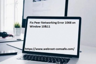 How To Fix Peer Networking Error 1068 on Window 10&11?