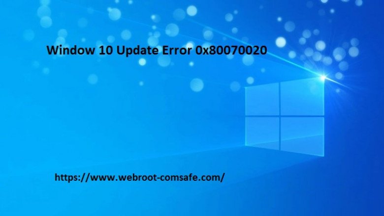 How You Can Fix Window 10 Update Error 0x80070020 ?