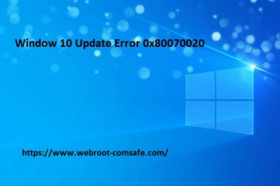 How You Can Fix Window 10 Update Error 0x80070020 ?