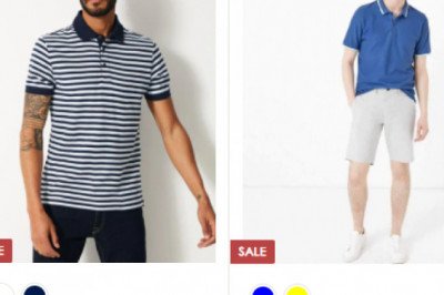 Buy Men Polo T-shirts Online | Enem Mall