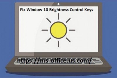 How You Can Fix Window 10 Brightness Control Keys?