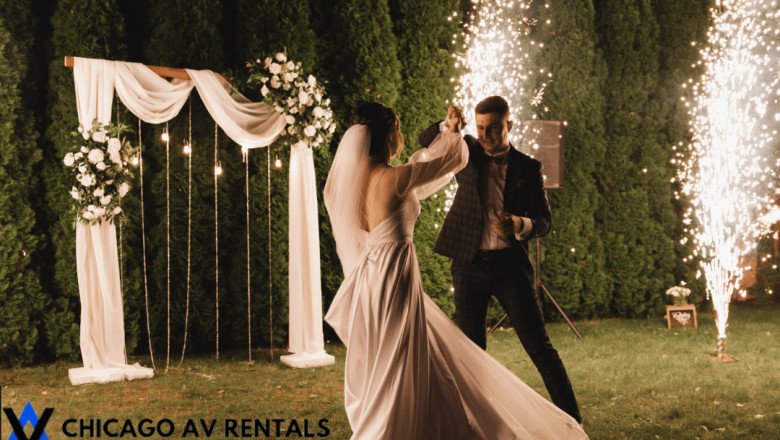 Cold sparklers rental