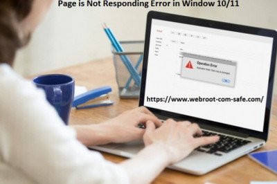 Way To Fix Page is Not Responding Error in Window 10/11:
