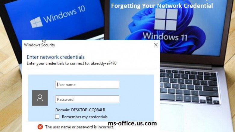 How Do I Fix If Window 10/11 Keeps Forgetting Your Network Credential?
