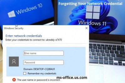 How Do I Fix If Window 10/11 Keeps Forgetting Your Network Credential?