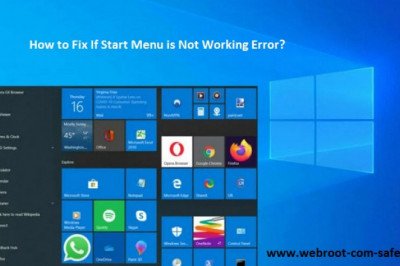 How Can I Fix If Start Menu is Not Working Error?