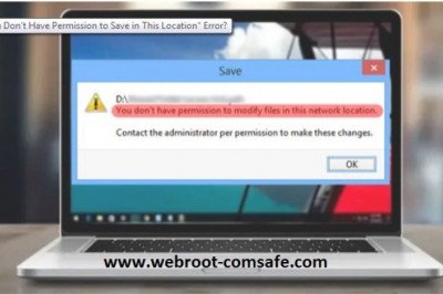 How can i fix If You Don’t have Permission to Save in This Location?