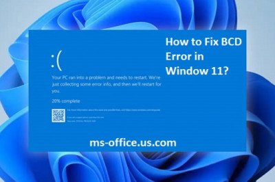 How Do I Fix BCD Error in Window 11 ?