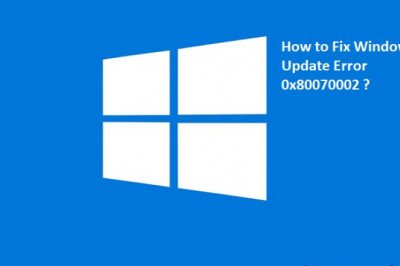 How Do I Fix Window Update Error 0x80070002 ?