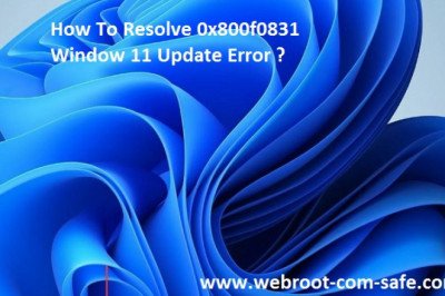 How Can I Resolve 0x800f0831 Window 11 Update Error?
