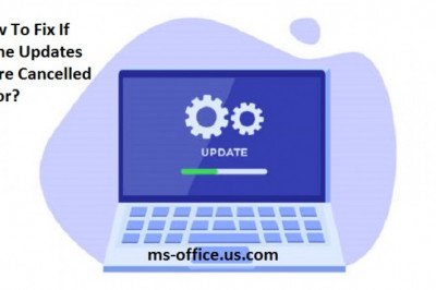 How Do I Fix If Some Updates Were Cancelled Error?