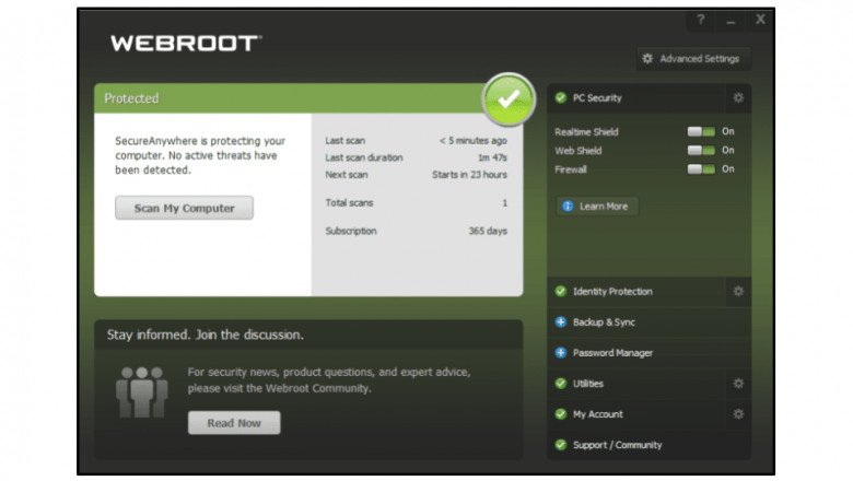 Method to Resolve Problems When Installing Webroot: