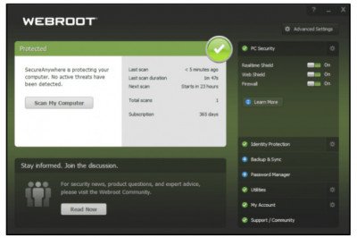 Method to Resolve Problems When Installing Webroot: