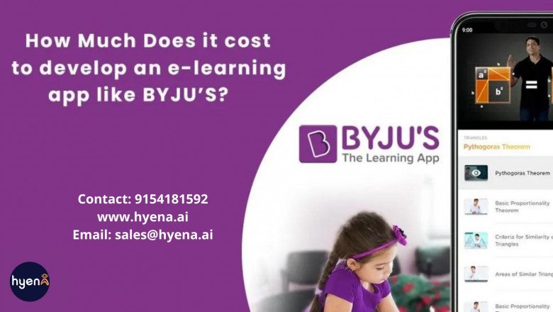 Byju’s App Development Cost & Features