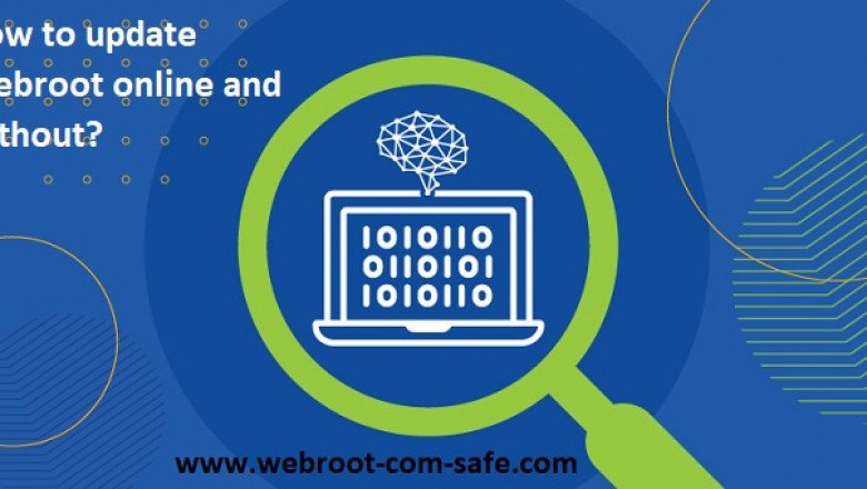 How Do I Update Webroot Online and Without?