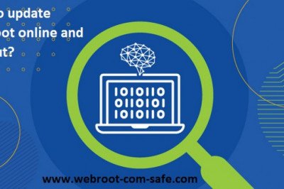 How Do I Update Webroot Online and Without?
