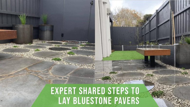 Expert Shared Steps to Lay Bluestone Pavers