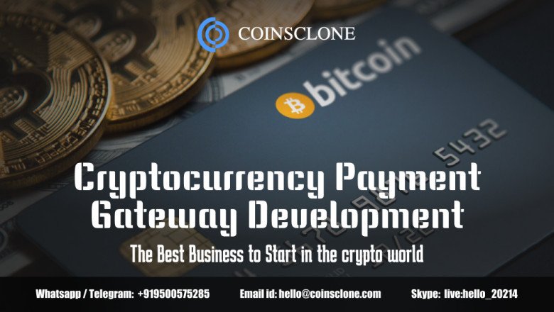 Cryptocurrency Payment Gateway Development - The Best Business to Start in the crypto world
