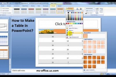 How Can I Make a Table in PowerPoint?